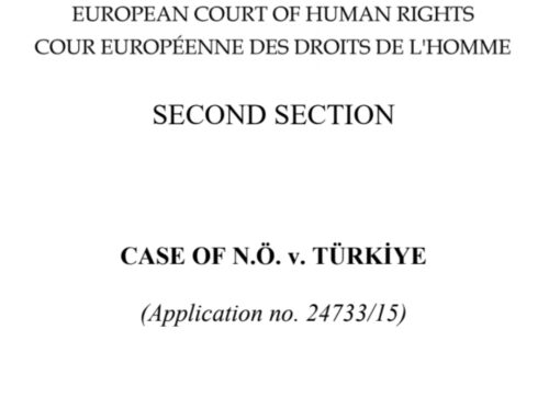 Kadına Karşı Şiddet Davalarında Etkili Soruşturmaya Dair 14 Ocak 2025 tarihli AİHM İkinci Daire Kararı yayımlandı: Cezasızlığa Son Verilsin.